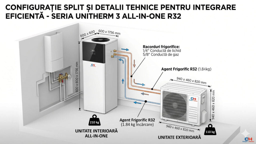 Agent frigorific R32 - CH-HP16WTSIRK3