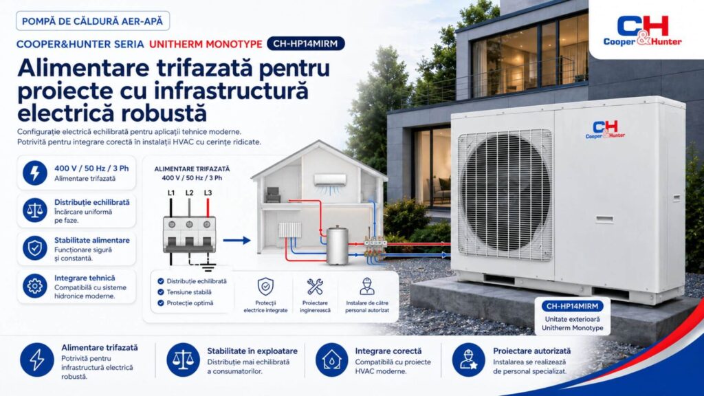 Alimentare trifazată - CH-HP14MIRM