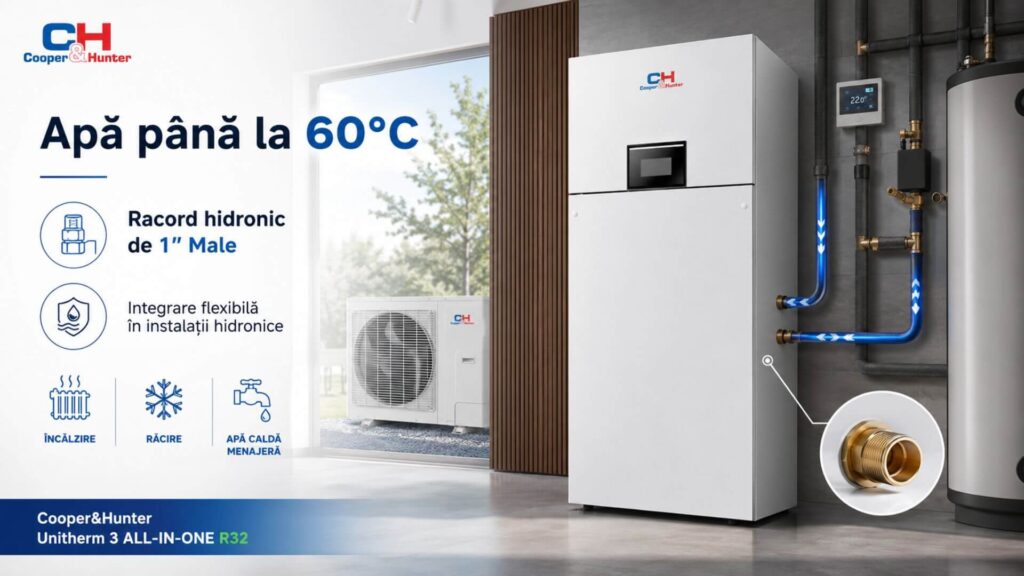 Apă până la 60°C - CH-HP14WTSIRM3