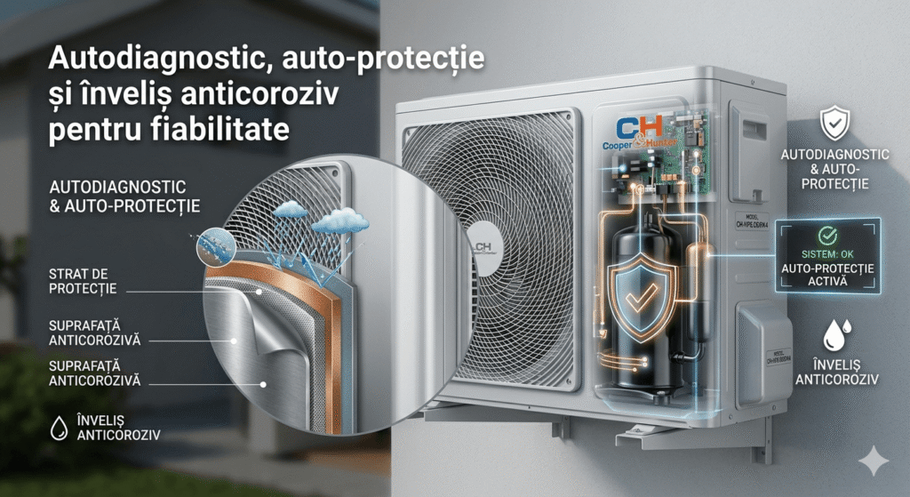 Autodiagnostic, auto-protecție și înveliș anticoroziv