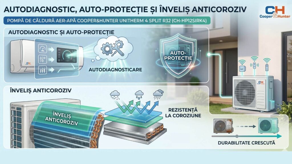 Autodiagnostic, auto-protecție și înveliș anticoroziv