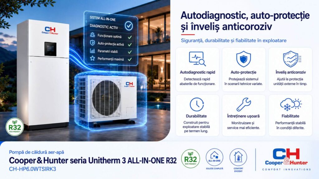 Autodiagnostic, auto-protecție și înveliș anticoroziv