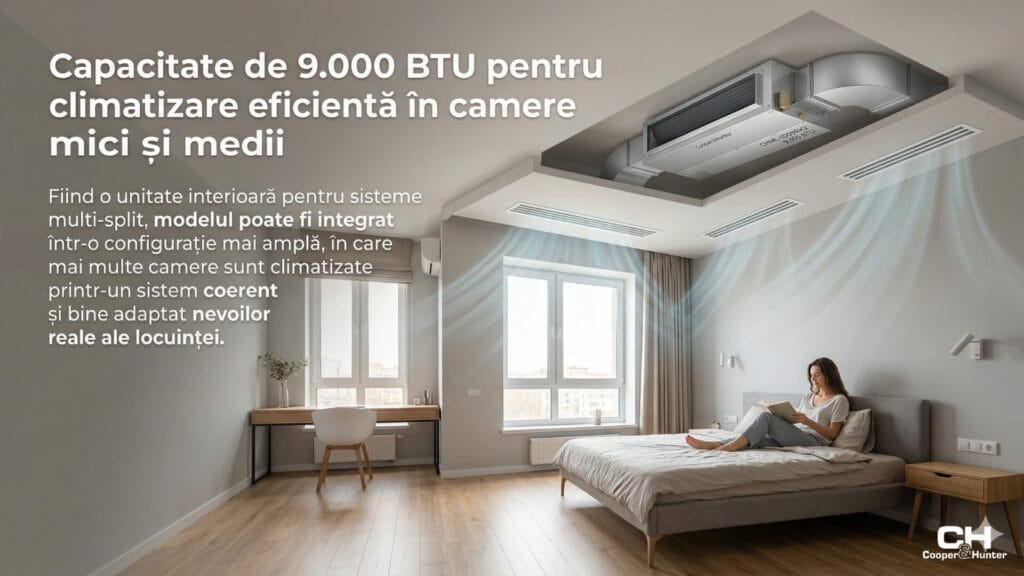 Capacitate de 9.000 BTU - CHML-ID09RK2