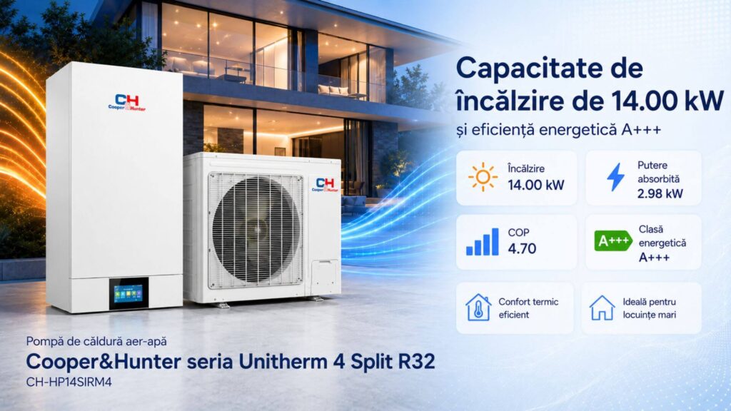 Capacitate de încălzire de 14.00 kW