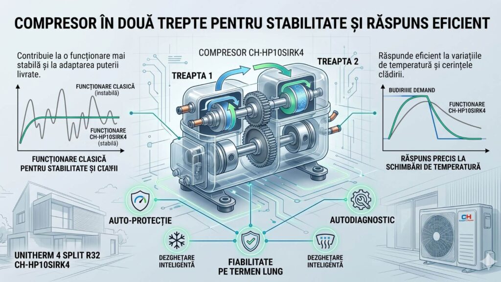 Compresor în două trepte