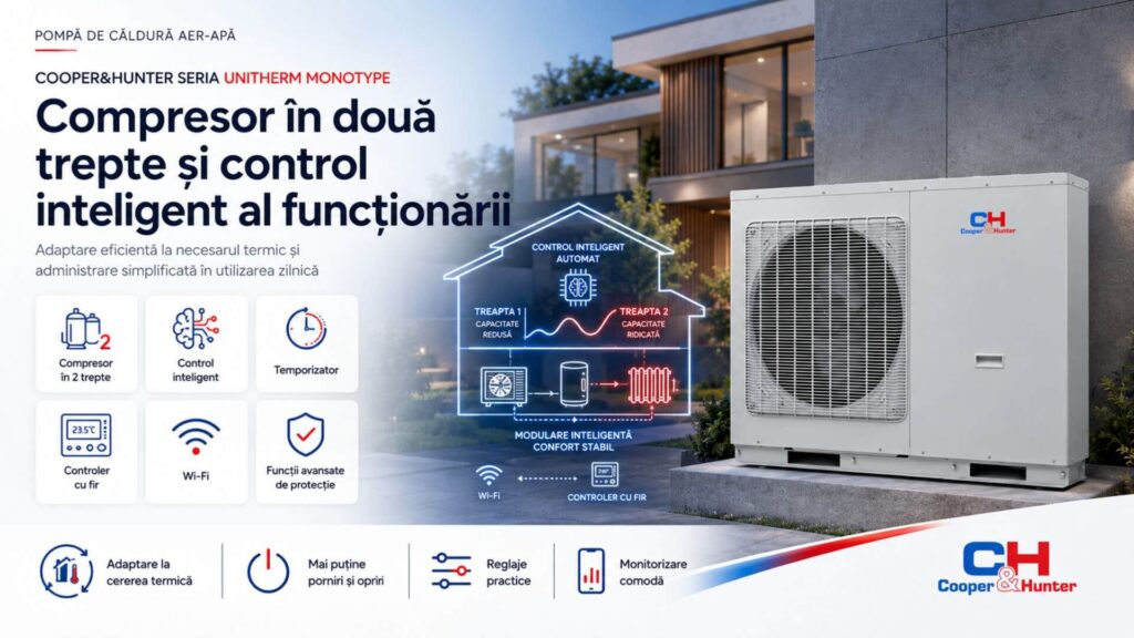 Compresor în două trepte - CH-HP12MIRM