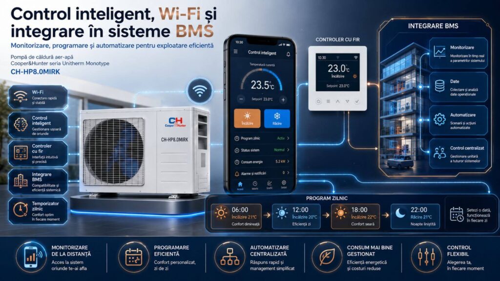 Control inteligent - CH-HP8.0MIRK