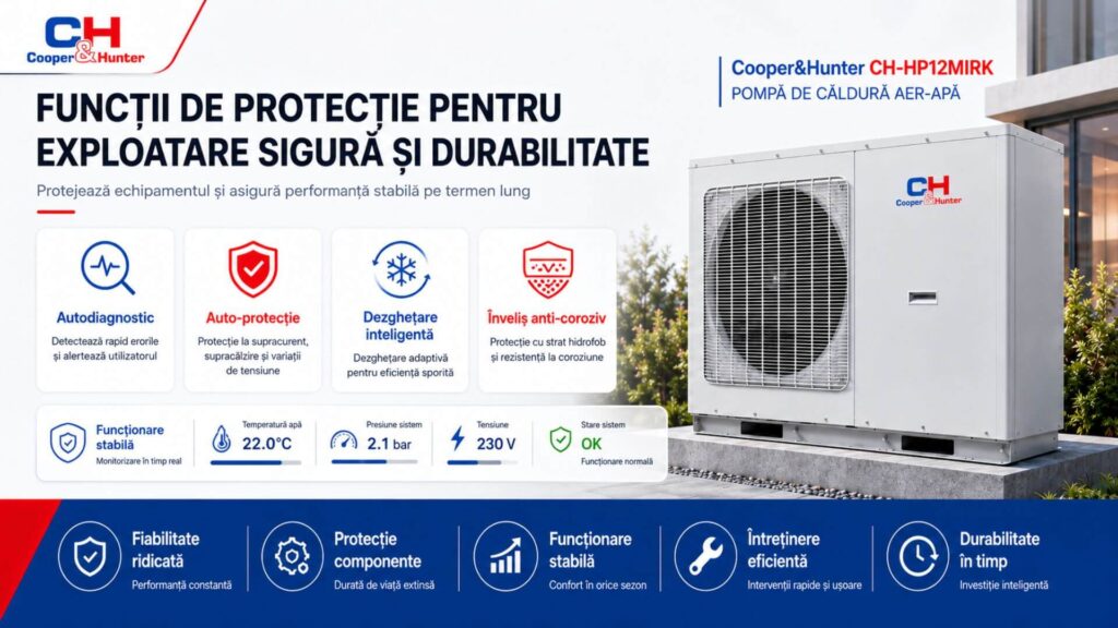 Funcții de protecție - CH-HP12MIRK