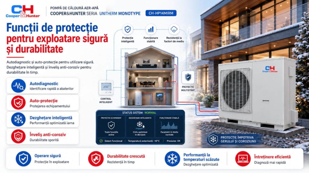 Funcții de protecție - CH-HP14MIRM