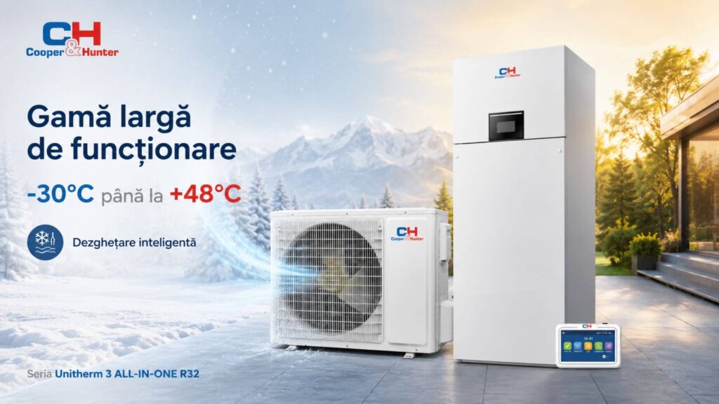 Gamă largă de funcționare - CH-HPWT16SIRM3