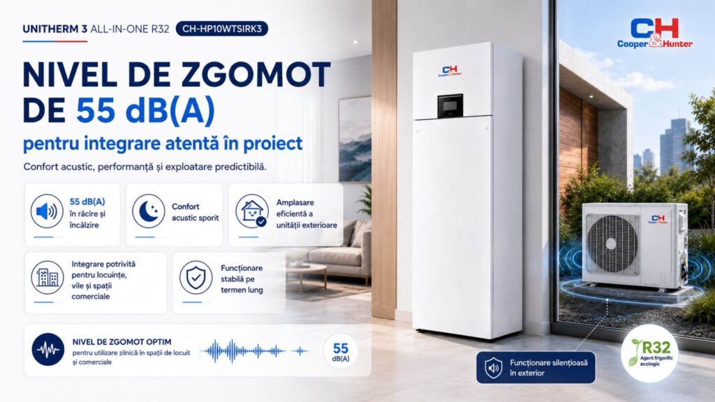 Nivel de zgomot de 55 dB(A)
