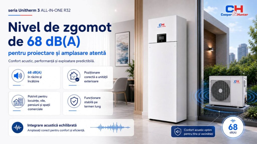 Nivel de zgomot de 68 dB(A)
