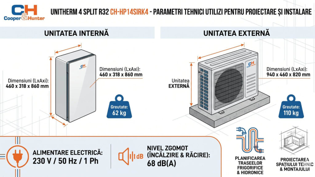 Parametri tehnici utili