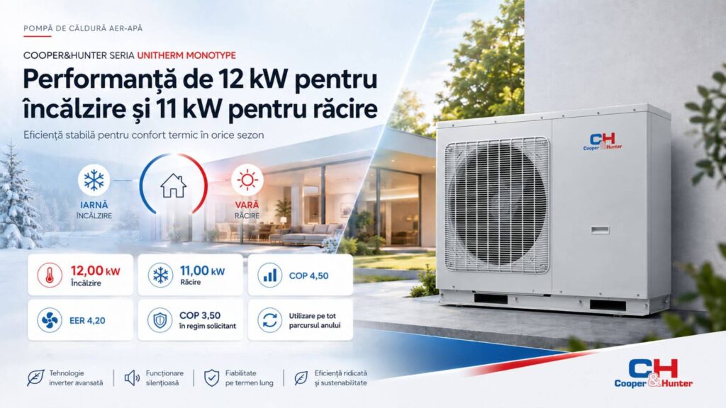 Performanță de 12 kW - CH-HP12MIRM