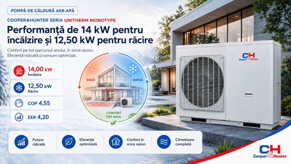 Performanță de 14 kW - CH-HP14MIRM