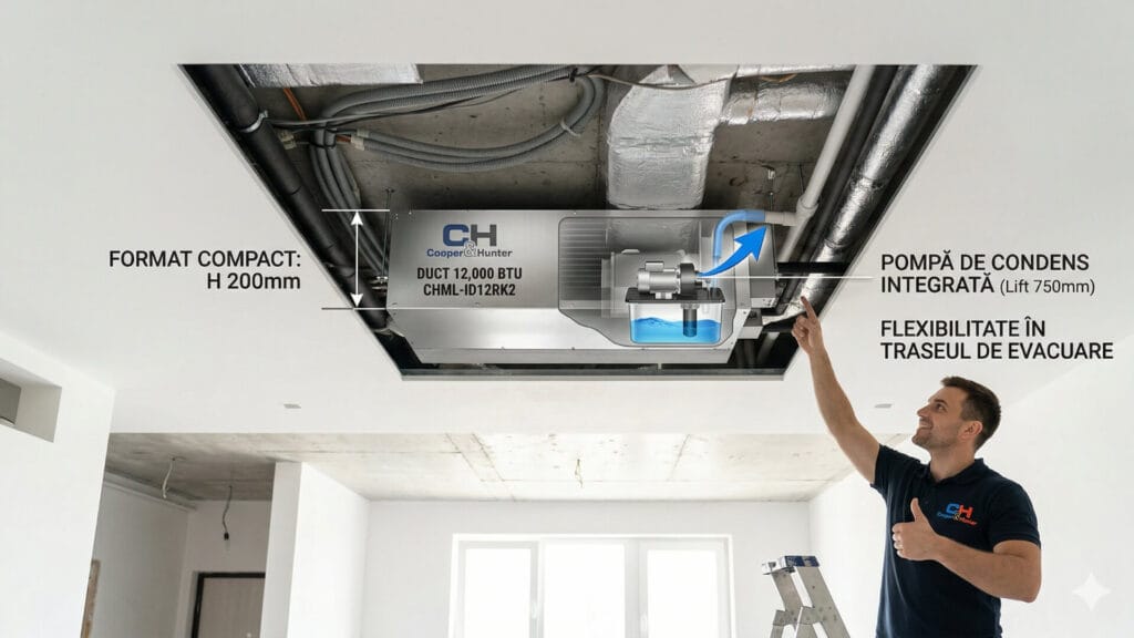 Pompă de condens integrată - CHML-ID12RK2