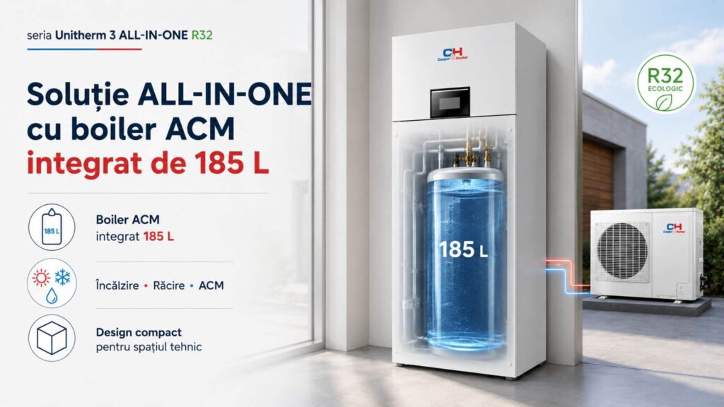 Soluție ALL-IN-ONE cu boiler ACM