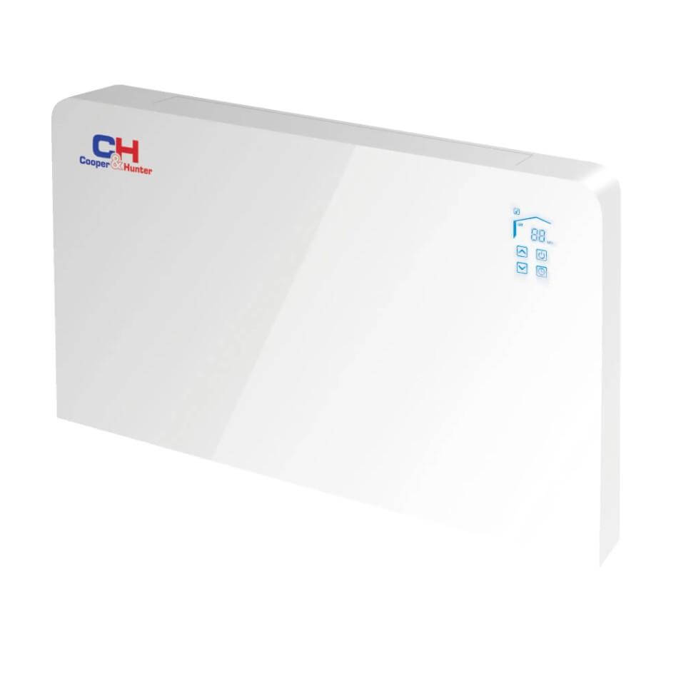 Dezumidificator pentru piscină cu panou decorativ din sticlă CH-D35RK