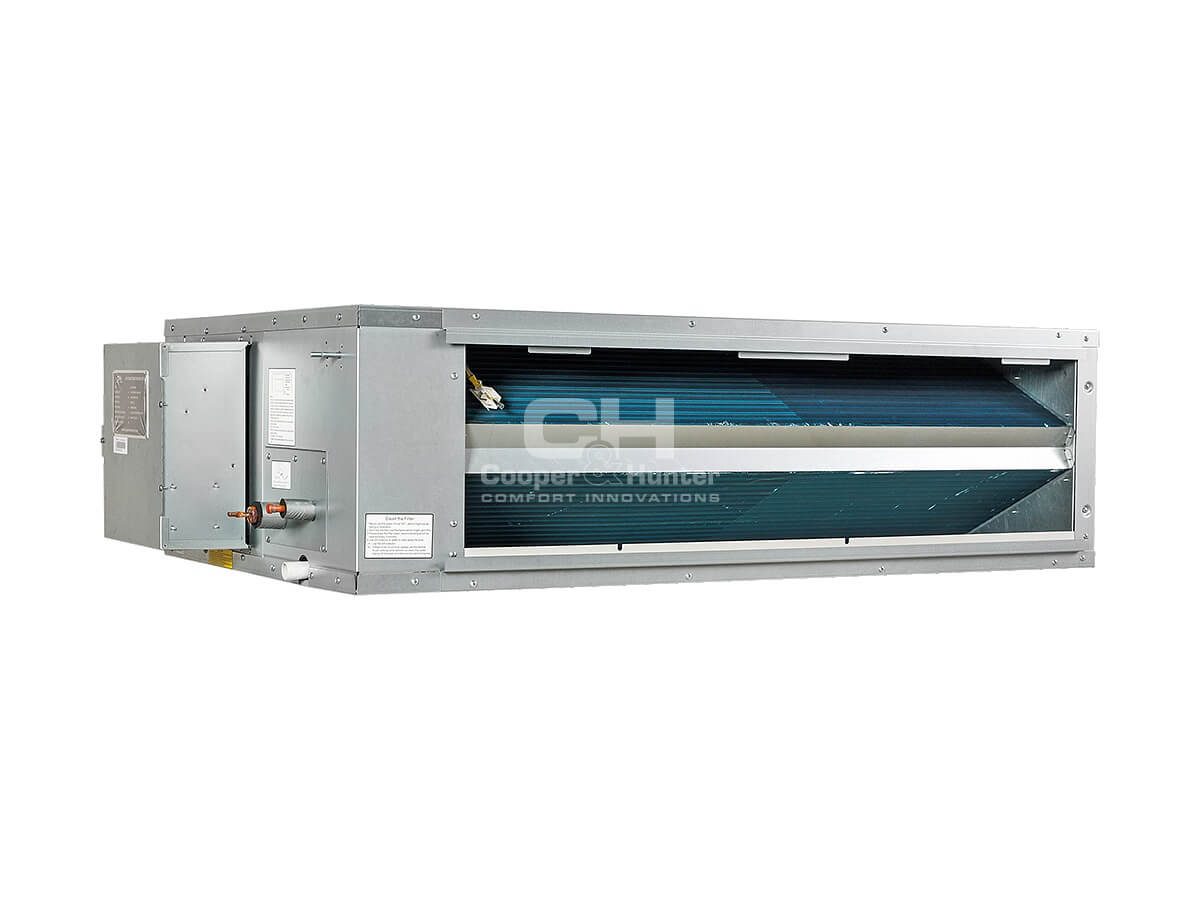 Aer conditionat comercial cooper hunter tip big duct ch ibd40nm us unitate interioara unghi