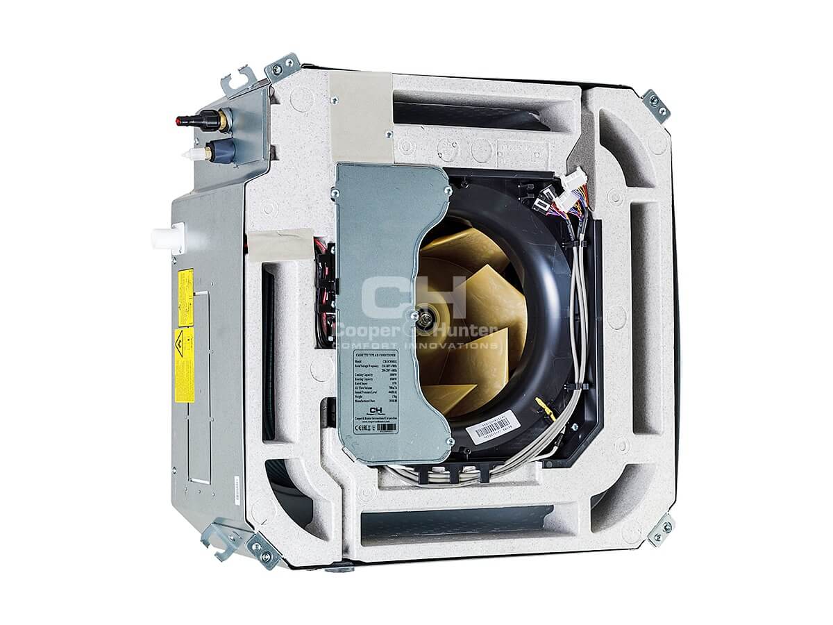 Aer conditionat comercial cooper hunter tip caseta ch ic125rk us interior unghi