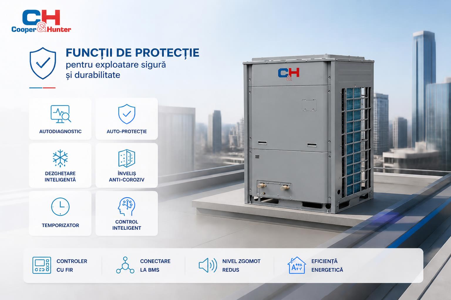 Sistem modular aer-apă pentru proiecte eficiente și scalabile
